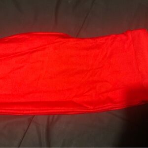 Vibrant Red Women's Leggings